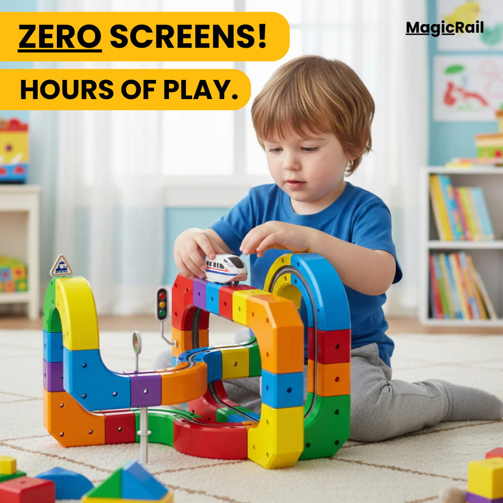 MagicRail - 3D Train Track Cubes